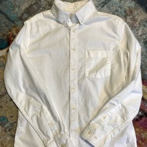 NWOT Goodfellow White Button Down Shirt